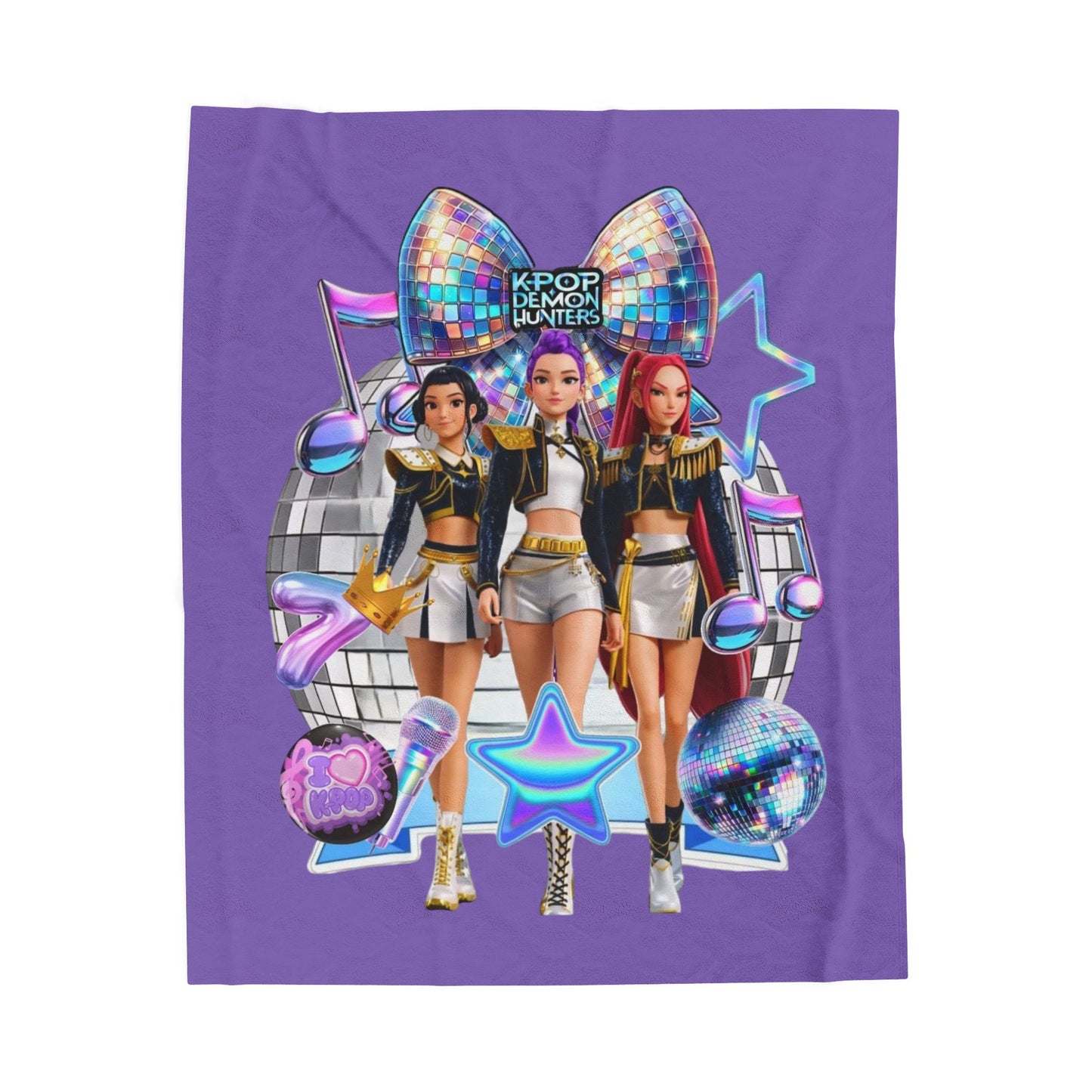 K-Pop Girl Group Blanket