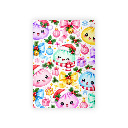 Viral Dumpling Festive Holiday Wrapping Paper Roll