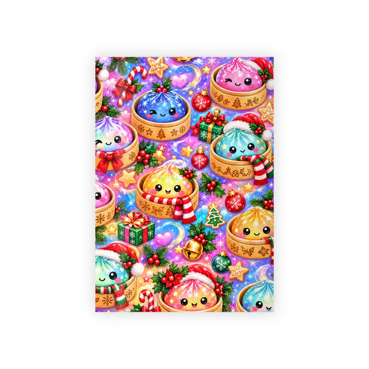 Viral Dumpling Holiday Wrapping Paper
