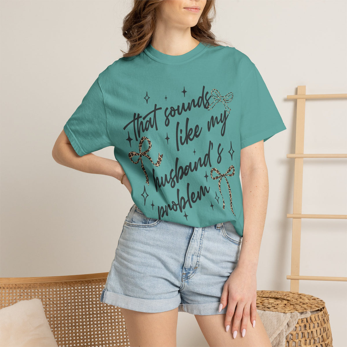 T-Shirt — “That Sounds Like My Husband’s A Problem” Graphic Tee