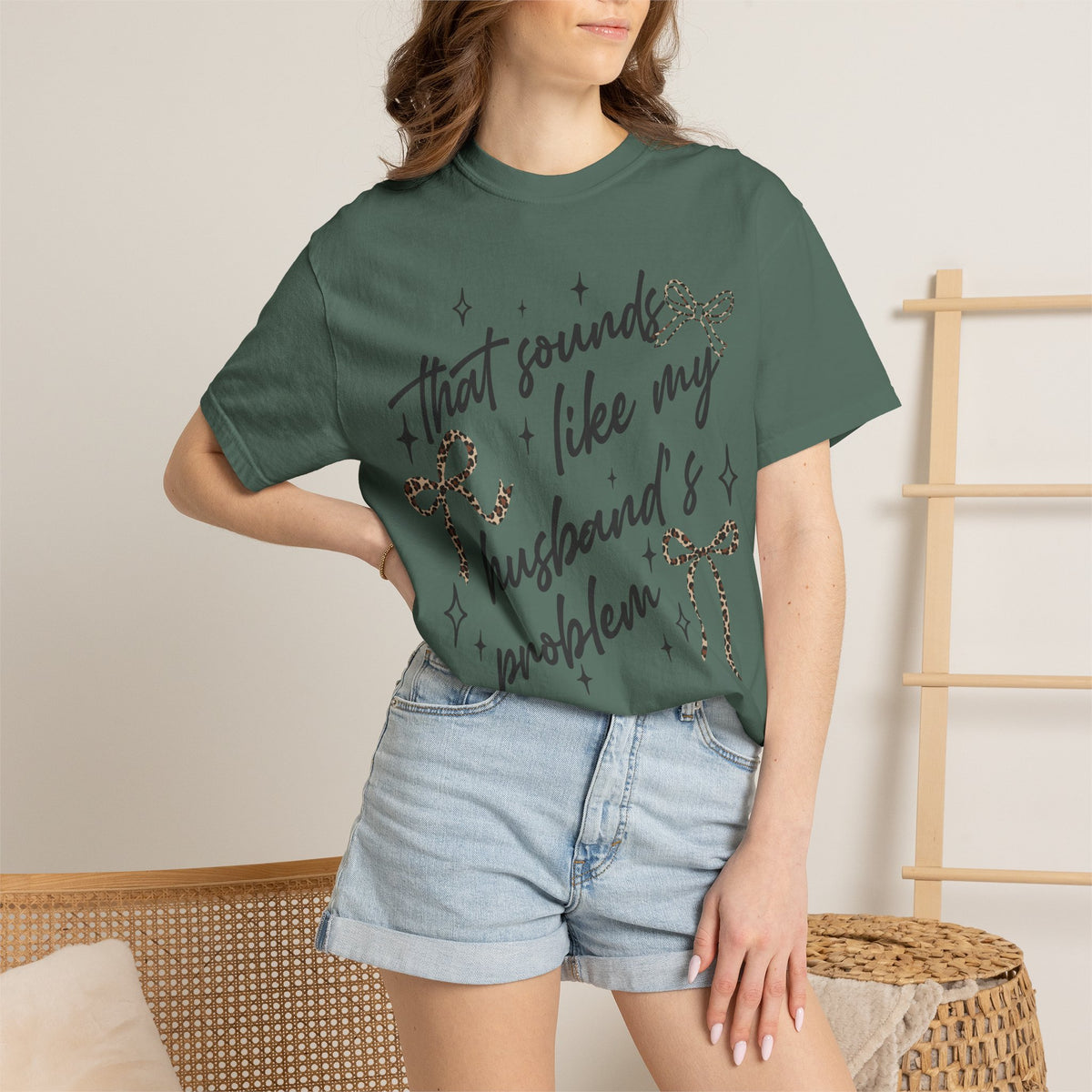 T-Shirt — “That Sounds Like My Husband’s A Problem” Graphic Tee
